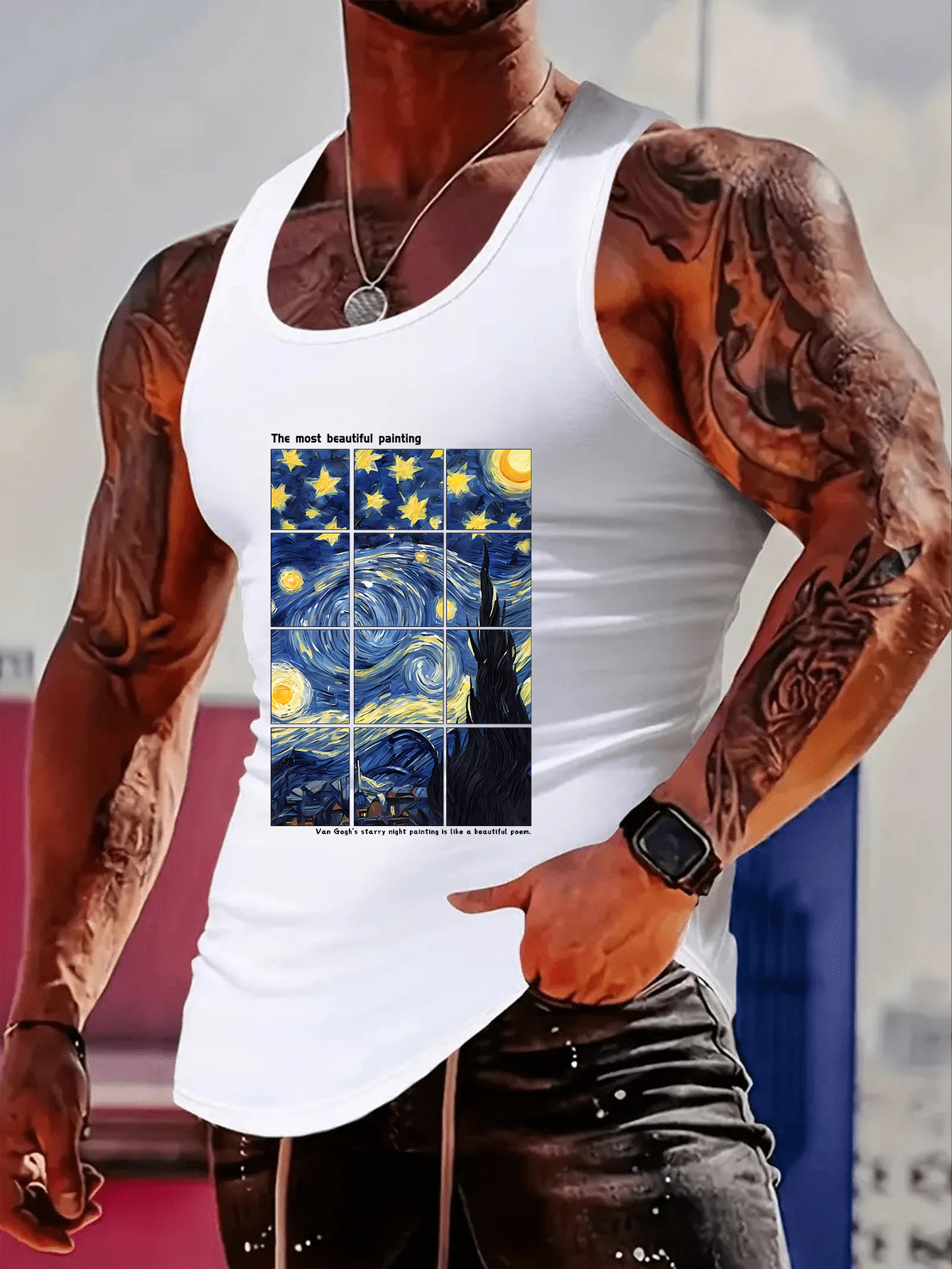 Art & Craft Paper Ideas - Fashionable trend muscular man, simple and