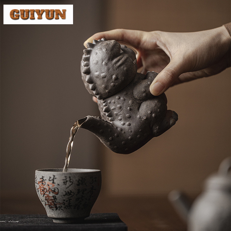 200ML Rough Pottery Handmade S - Dinosaur And Craft 评论和价格