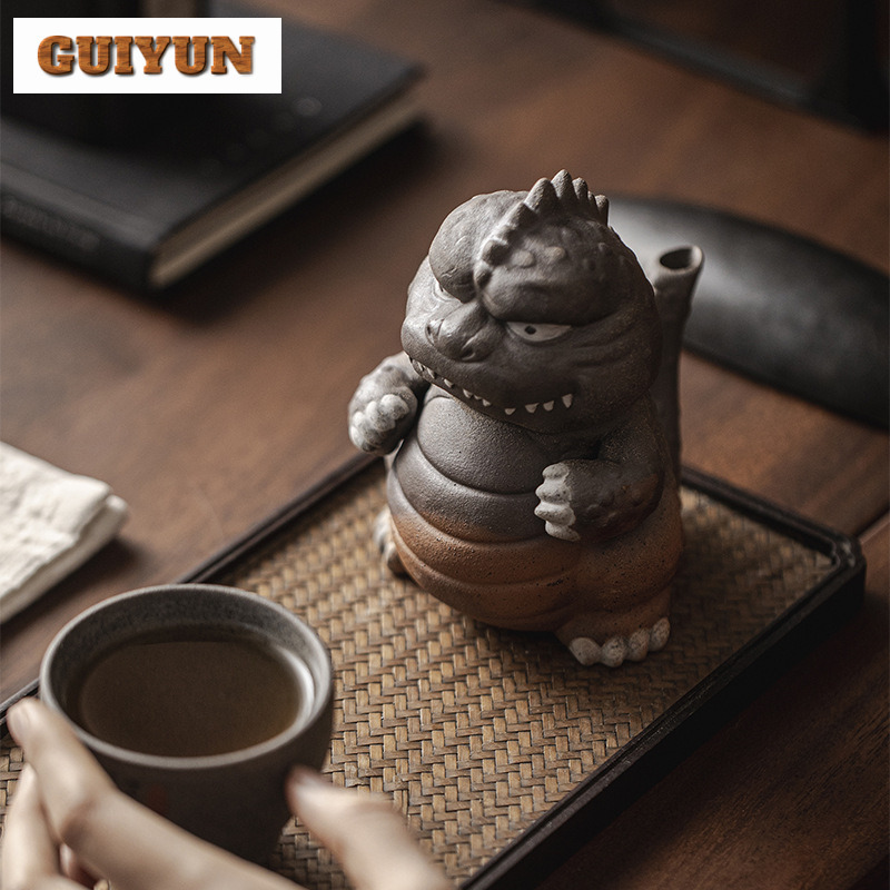 200ML Rough Pottery Handmade S - Dinosaur And Craft 评论和价格