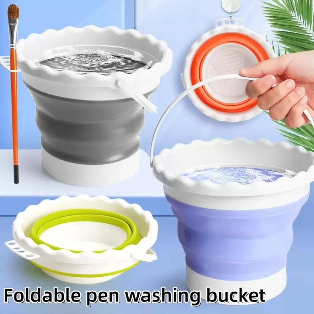 Collapsible Foldable Paint Bru - Art & Craft Paper Ideas 评论和价格