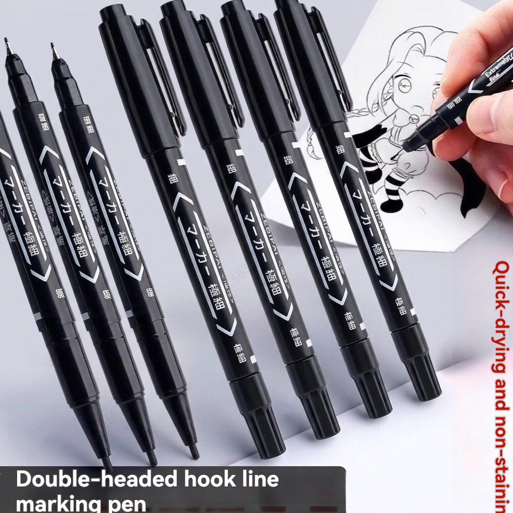 3-100Pcs/set Oil Double Tip Ar - Illustration Marker Set 评论和价格
