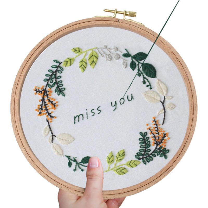 360 Degree Rotation Adjustable - Embroidery Hoop Kit 评论和价格