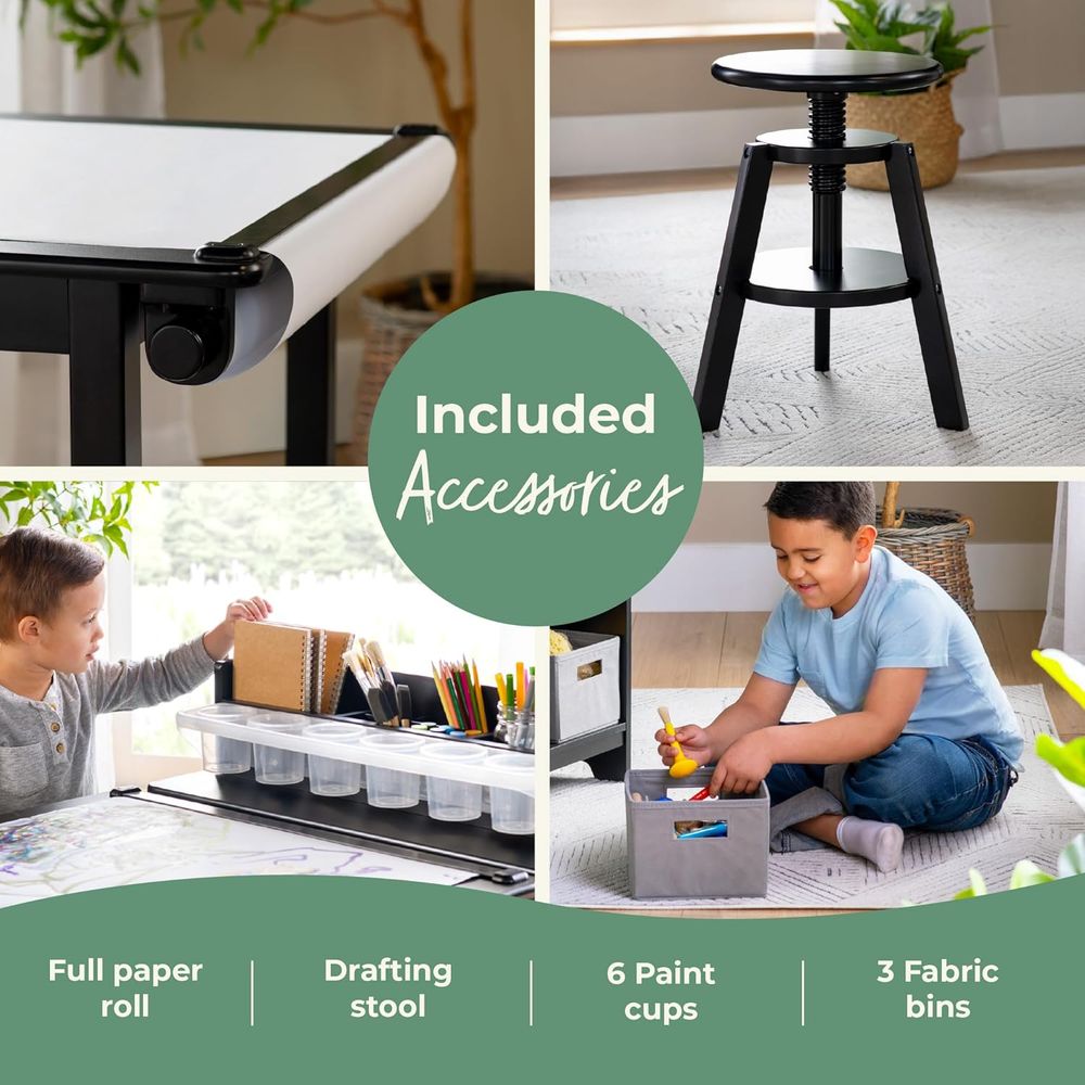 3-in-1 Children's Art Table an - Art & Craft Paper Ideas 评论和价格