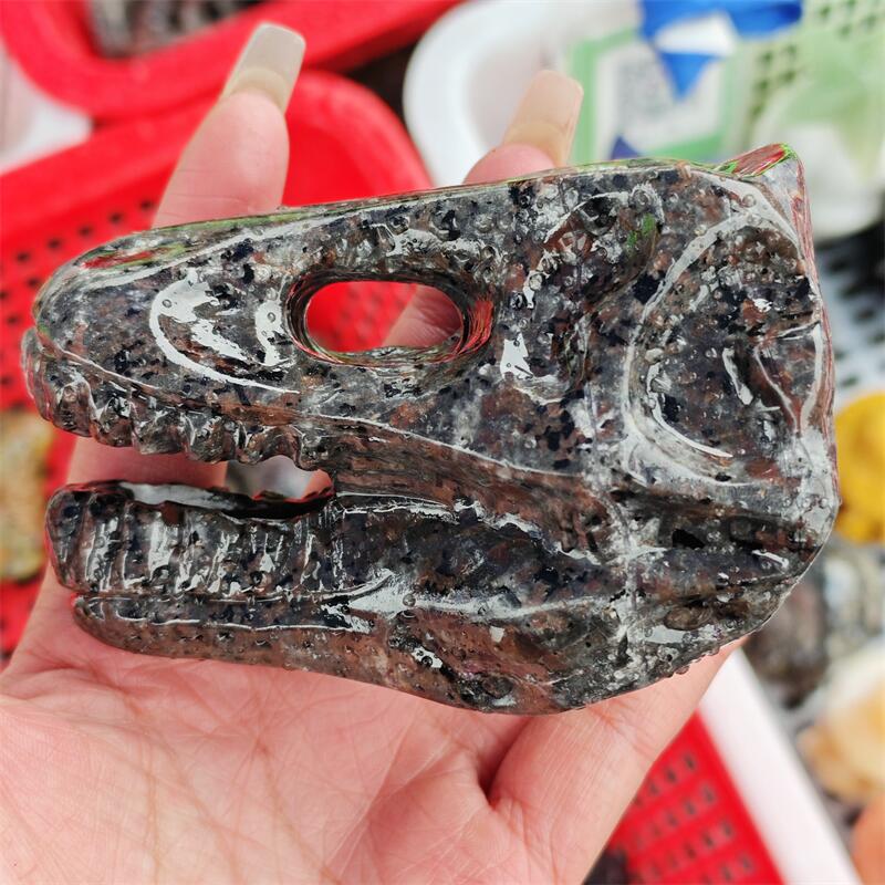 Natural Yooperlite Dinosaur Sk - Dinosaur And Craft 评论和价格