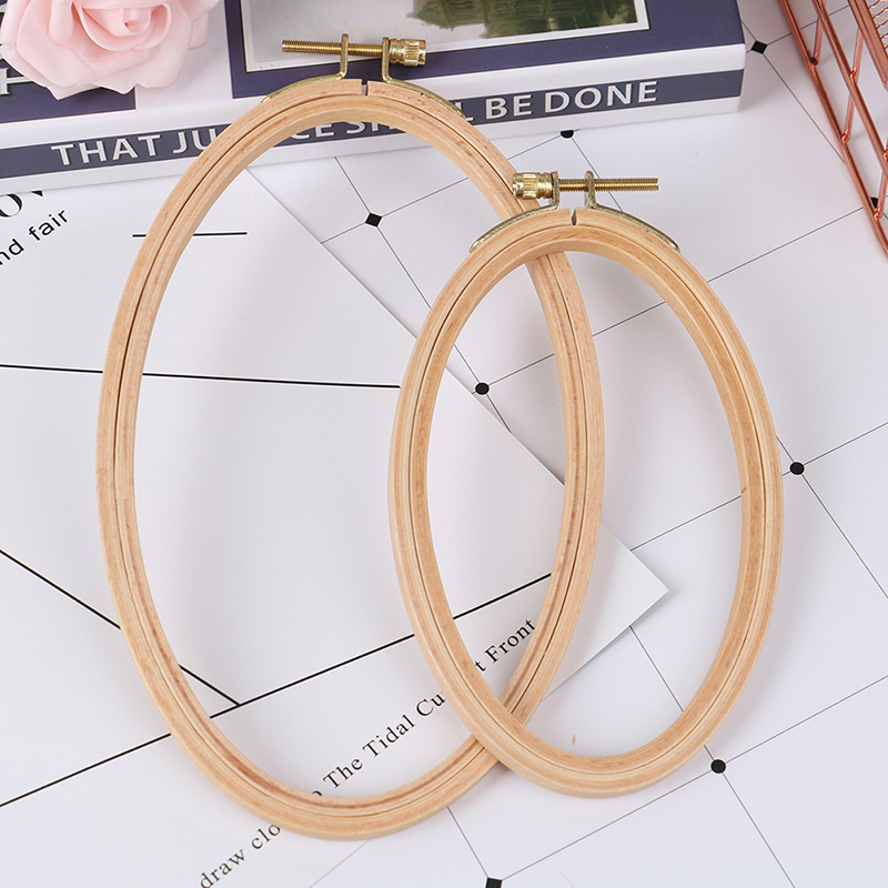 Bamboo Embroidery Hoop Frame O - Embroidery Hoop Kit 评论和价格