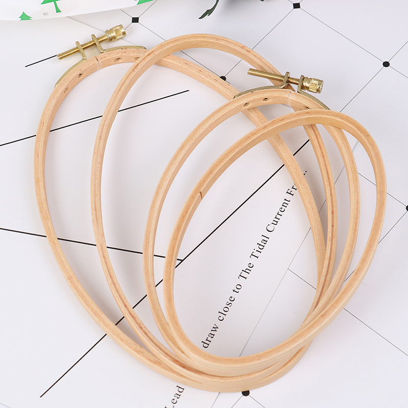 Bamboo Embroidery Hoop Frame O - Embroidery Hoop Kit 评论和价格