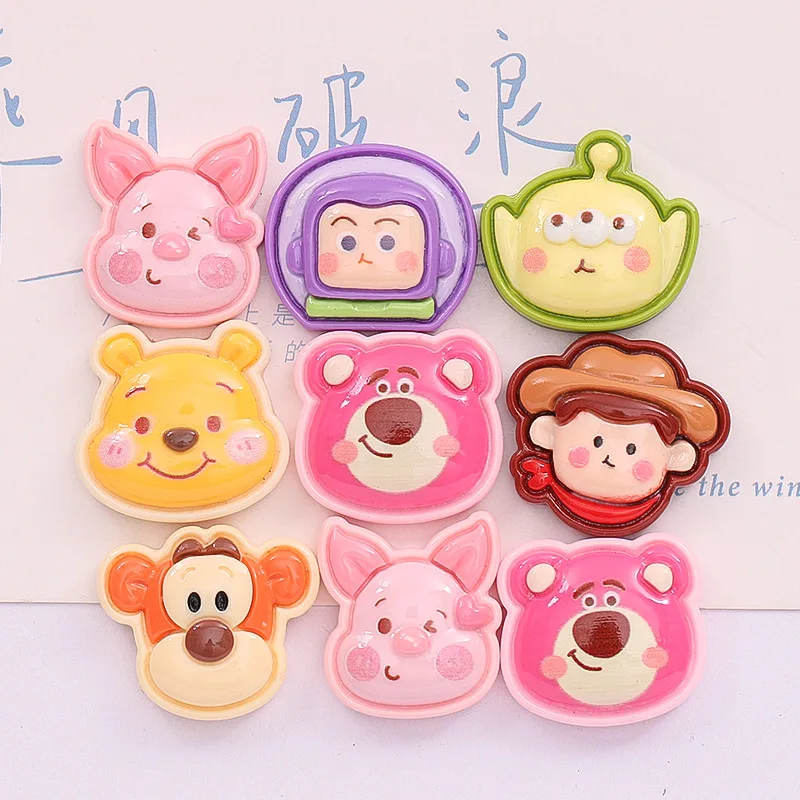 10Pcs Resin Cartoon Animation  - Dinosaur And Craft 评论和价格
