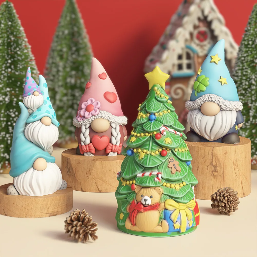 Easter Dwarfs Clay Cement Conc - Art Craft Easter 评论和价格