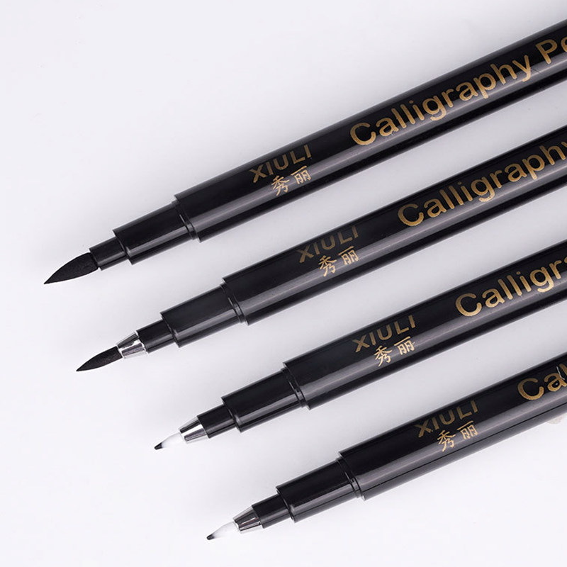 4Pcs Calligraphy Art Marker Pe - Art Craft Stationery 评论和价格