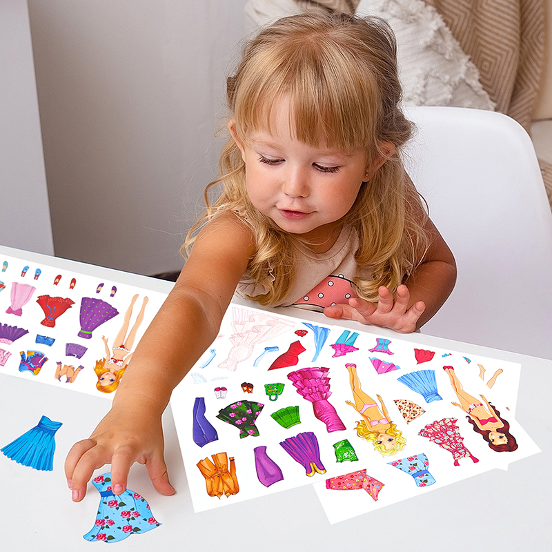 Dress Up Stickers Make Your Ow - Art Craft For Preschoolers 评论和价格