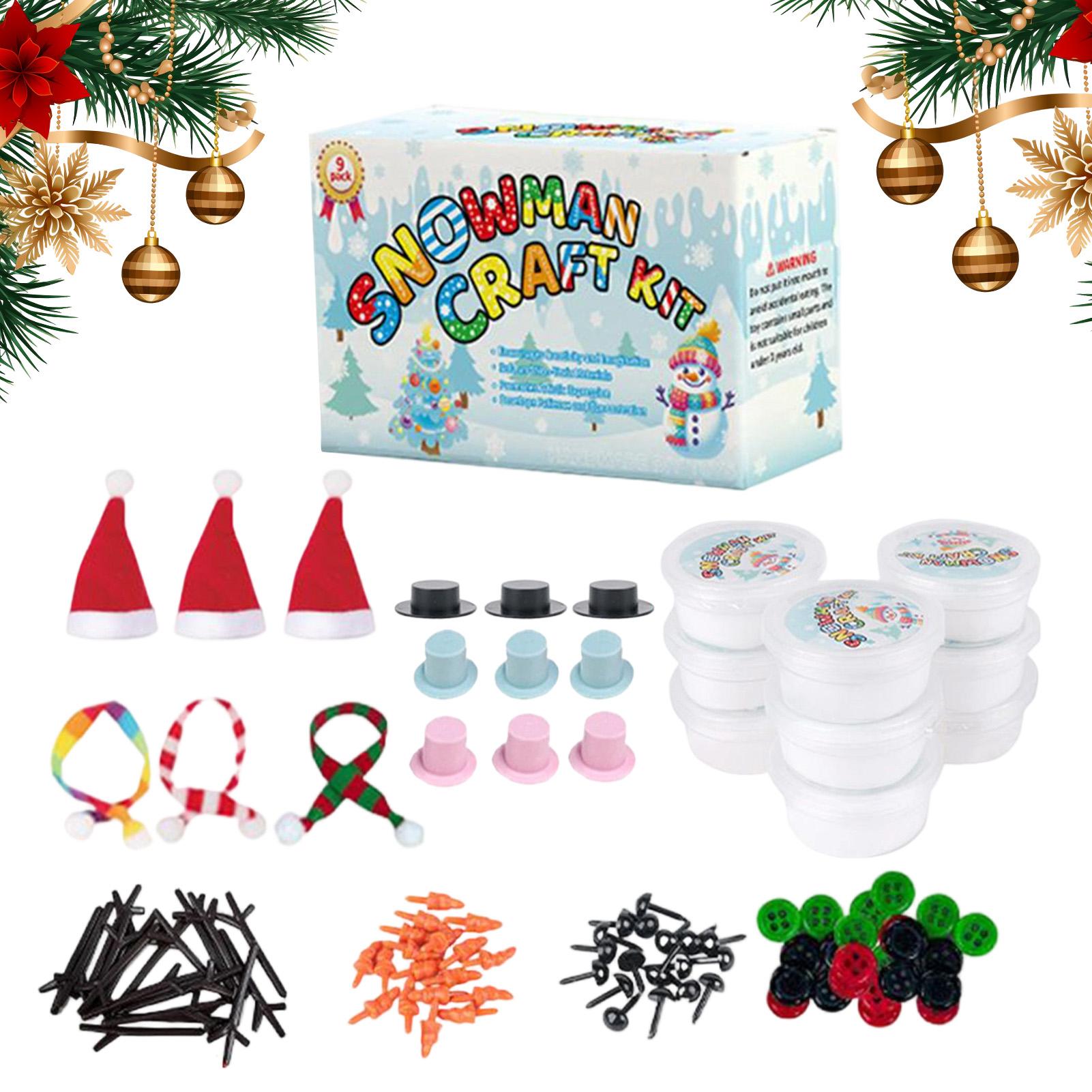 Build A Snowman Kit No Snow In - Art Craft For Preschoolers 评论和价格