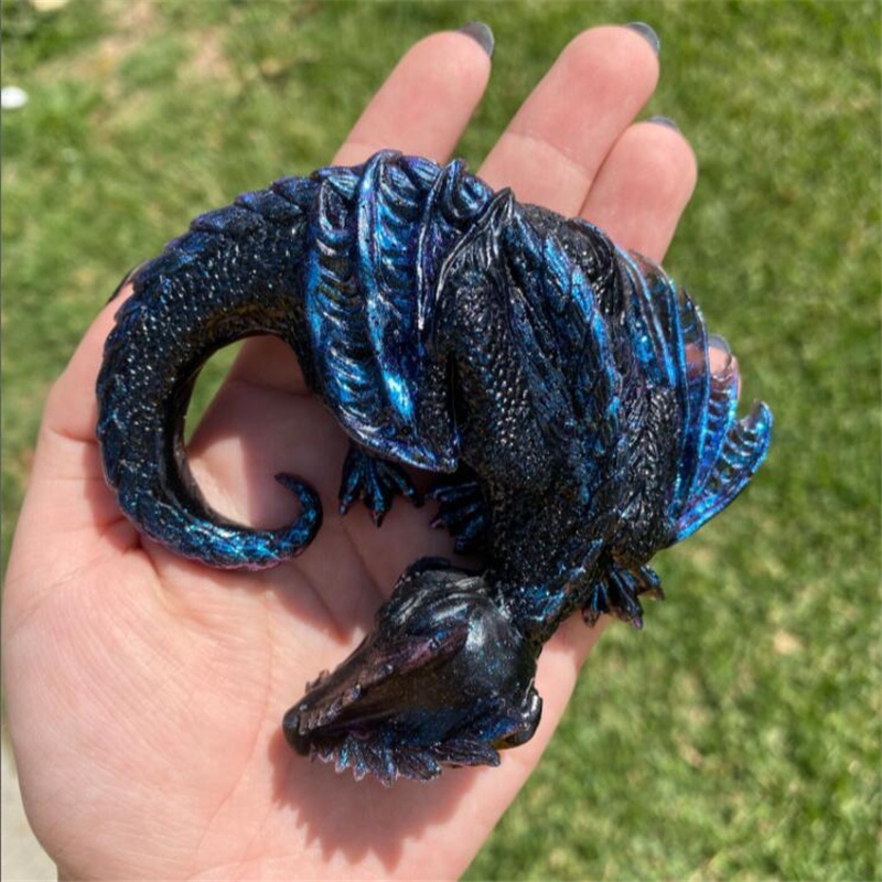 3 Styles Mirror Sleepy Dragon  - Dinosaur And Craft 评论和价格