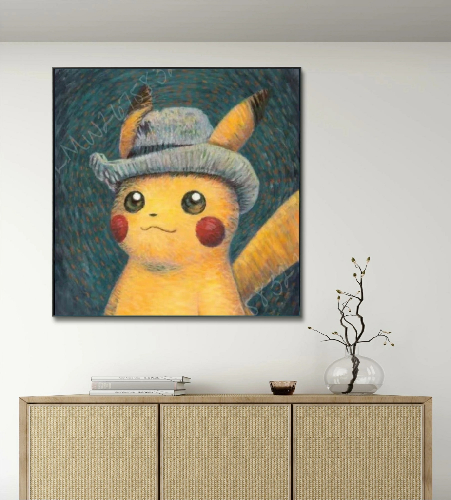 Van Gogh Museum Pokemon Anime  - Art Craft Museum 评论和价格