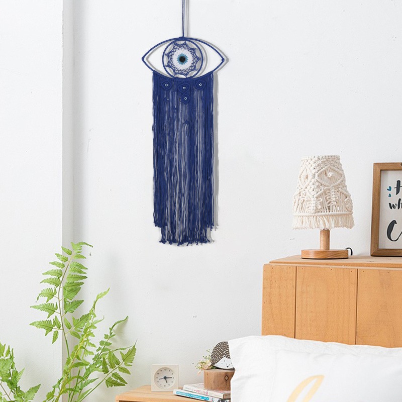 Nordic Handwoven Evil Eye Tape - Art Craft Decoration 评论和价格