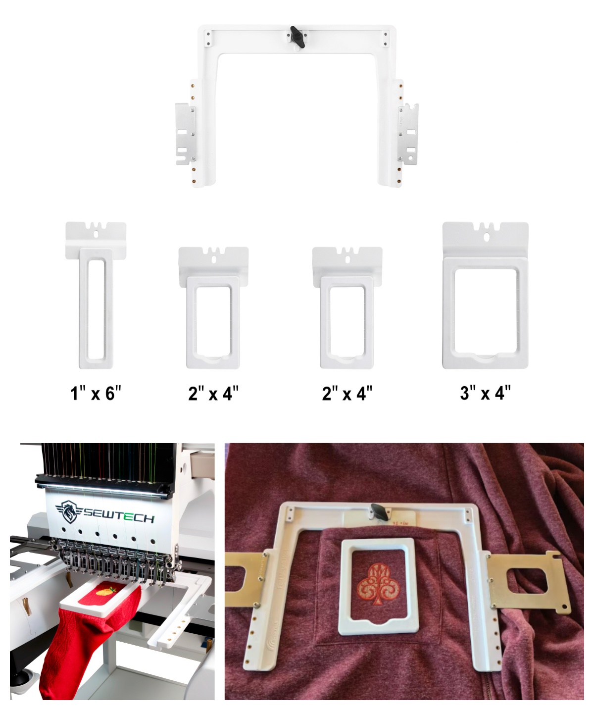 4/6/8in1s Magnetic Hoop kits F - Embroidery Hoop Kit 评论和价格