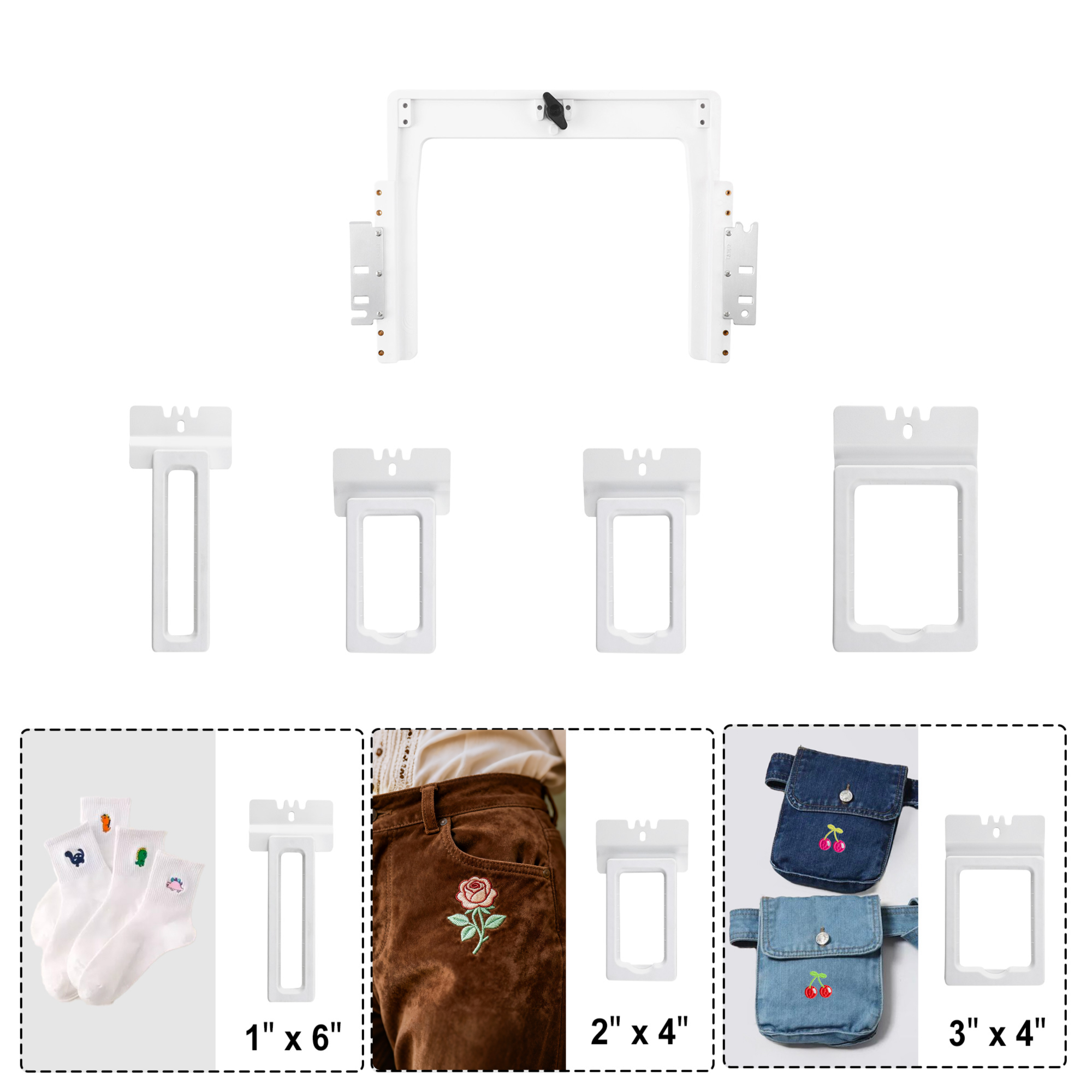 4/6/8in1s Magnetic Hoop kits F - Embroidery Hoop Kit 评论和价格