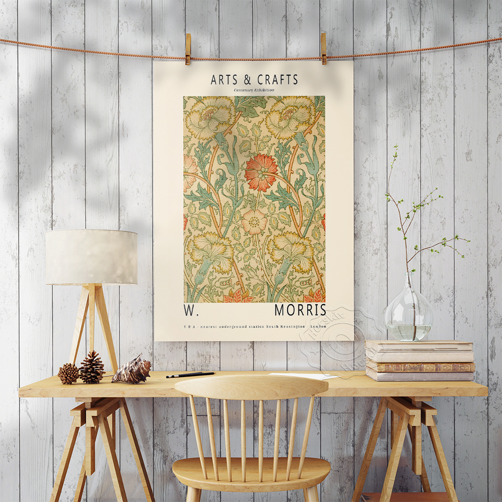 William Morris Exhibition Post - Art Craft Museum 评论和价格