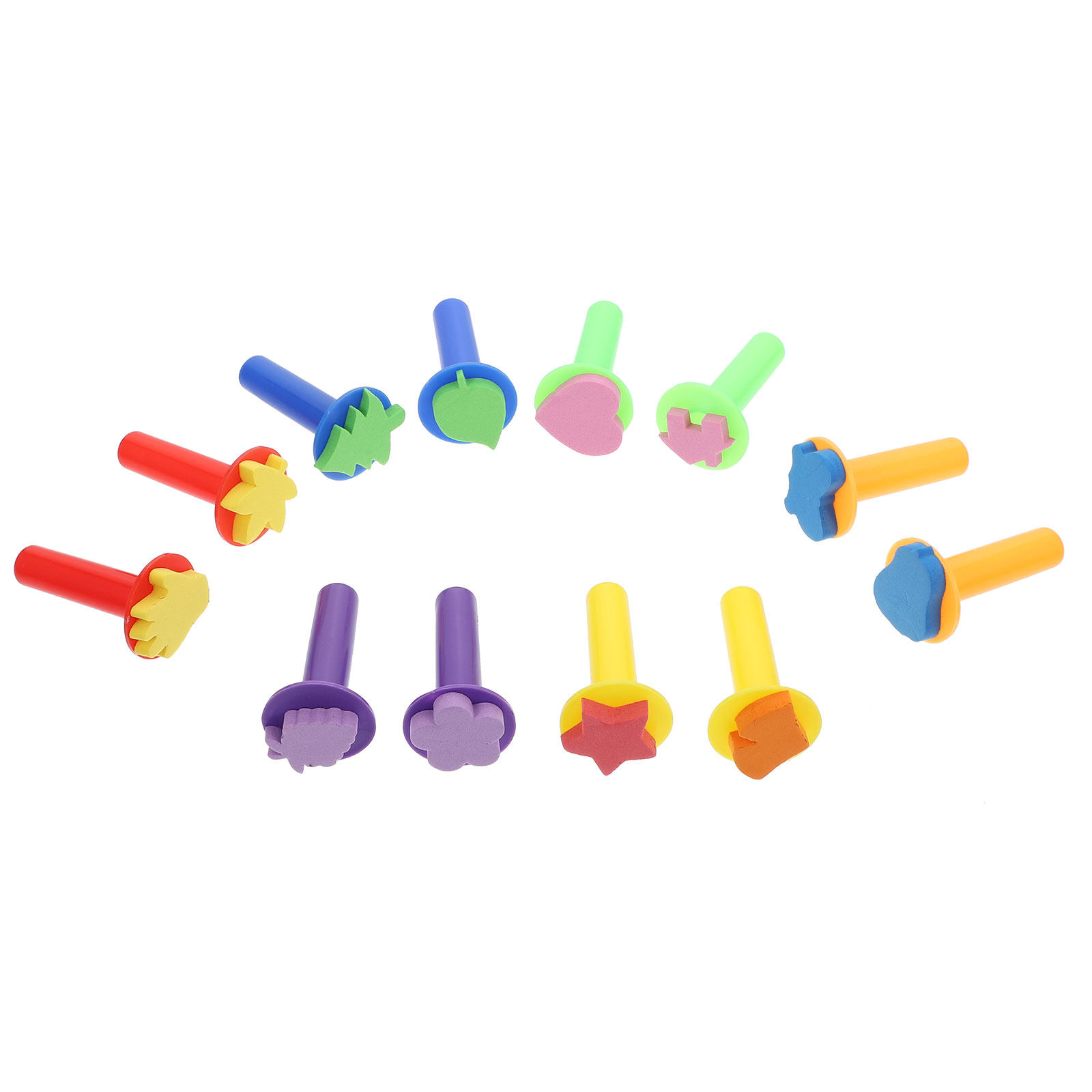 12Pcs Kids DIY Stampers Premiu - Art Craft Stationery 评论和价格