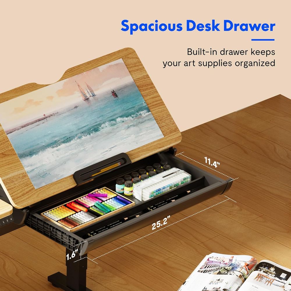 Adjustable Height Electric Sta - Art & Craft Paper Ideas 评论和价格