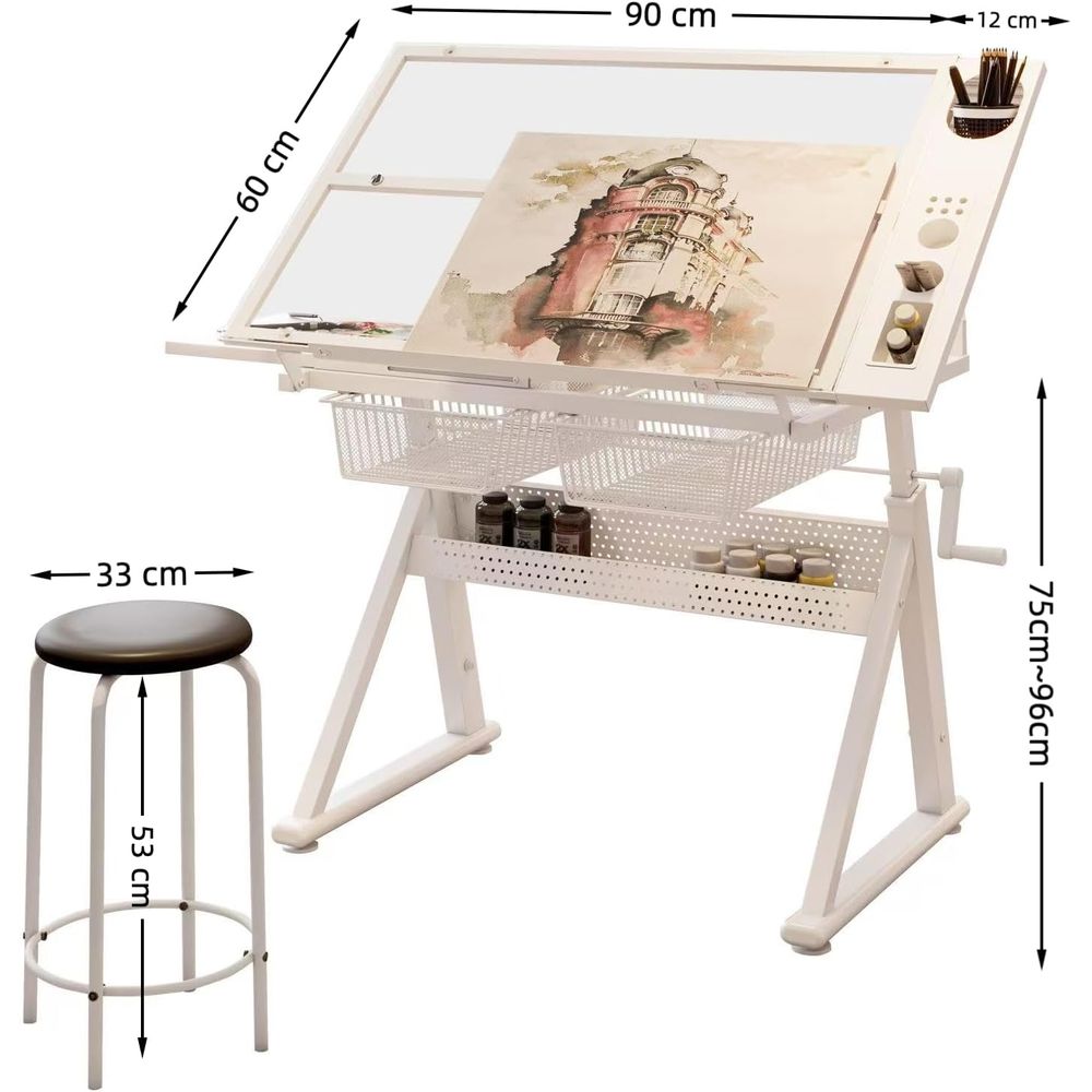 Adjustable Artistic Drafting T - Art & Craft Paper Ideas 评论和价格