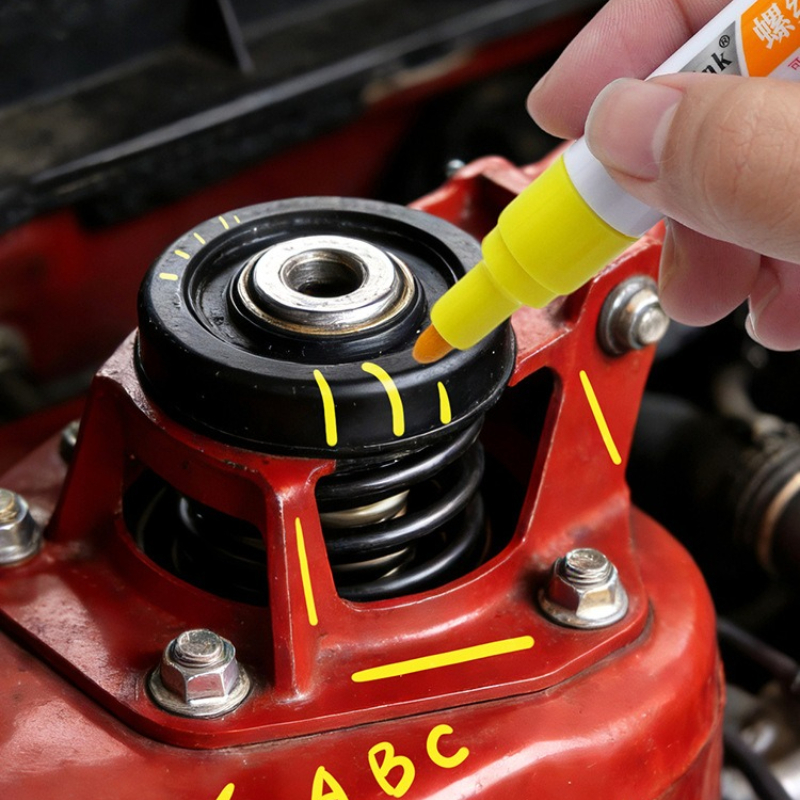 12pcs 3mm Tip Automotive Paint - Illustration Marker Set 评论和价格