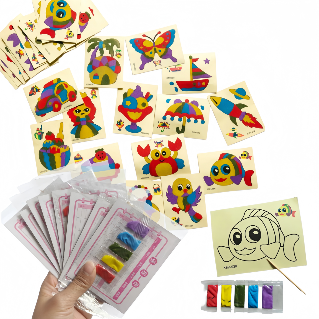 DIY Sand Art Kit Set - Multipl - Art Craft Easter 评论和价格