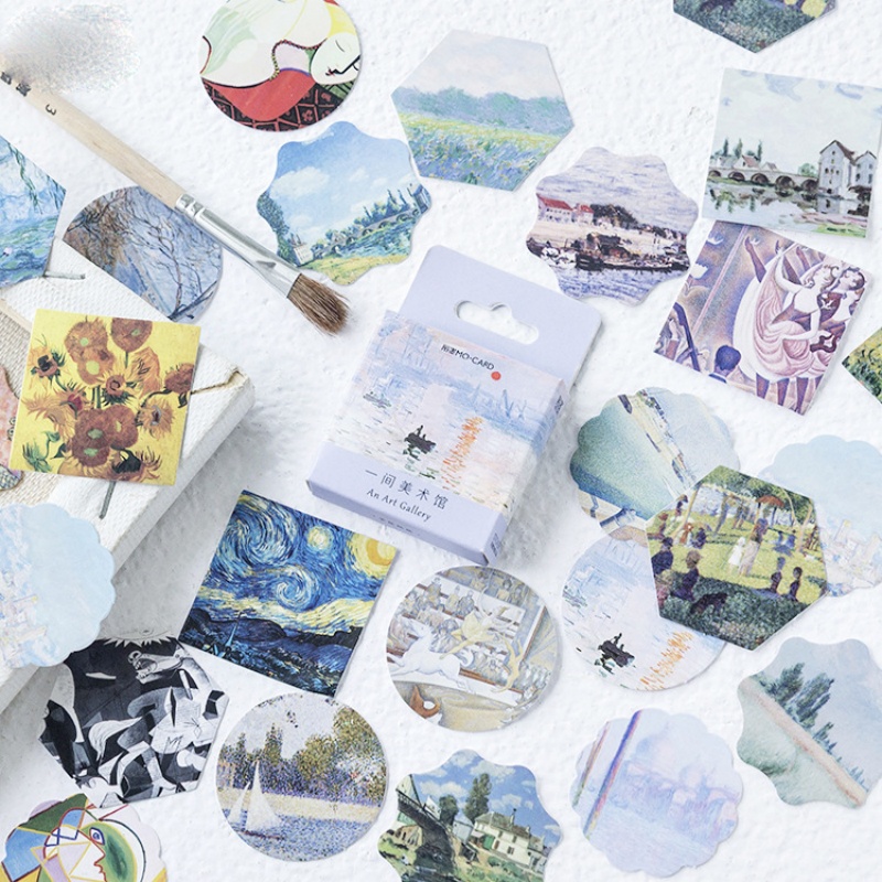 46pcs Art Museum Boxed Sticker - Art Craft Museum 评论和价格