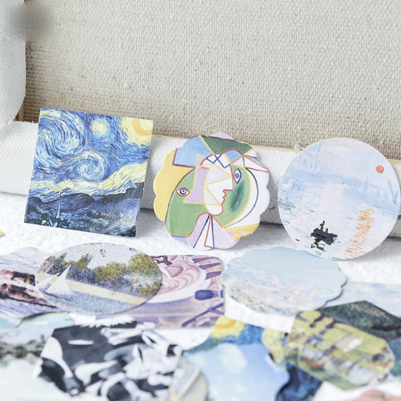 46pcs Art Museum Boxed Sticker - Art Craft Museum 评论和价格