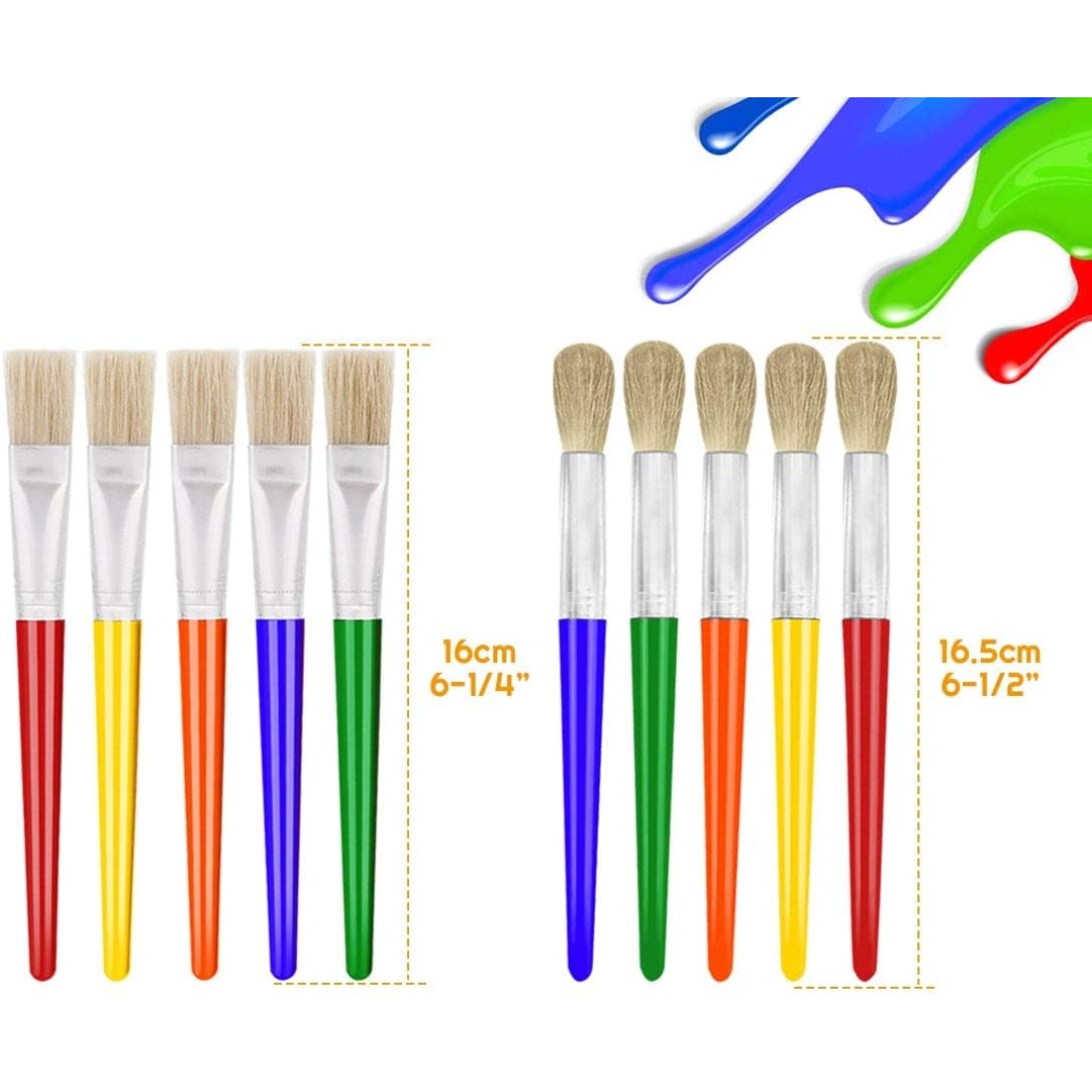 This set has 10 washable paint - Art Craft For Preschoolers 评论和价格