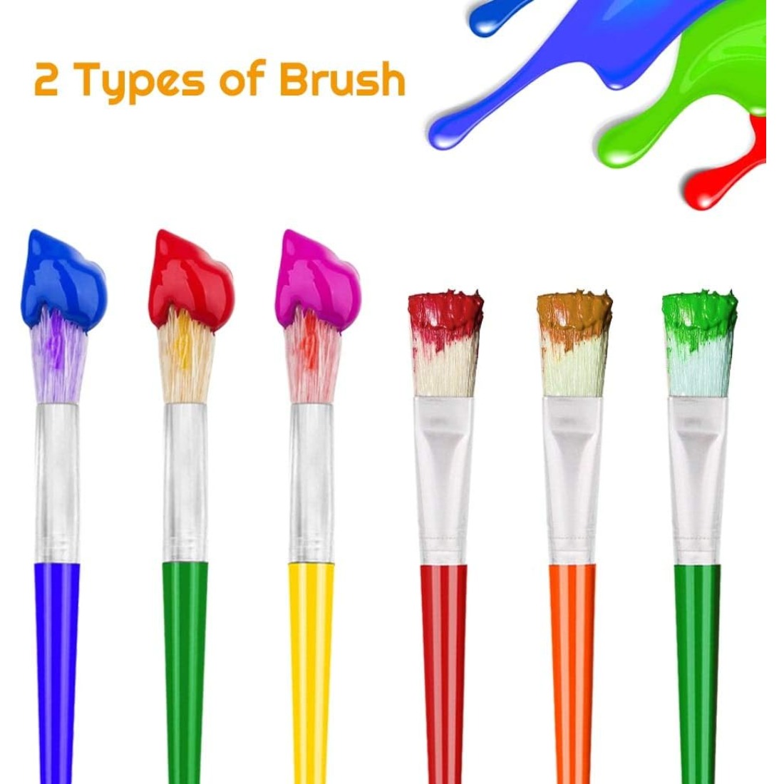 This set has 10 washable paint - Art Craft For Preschoolers 评论和价格