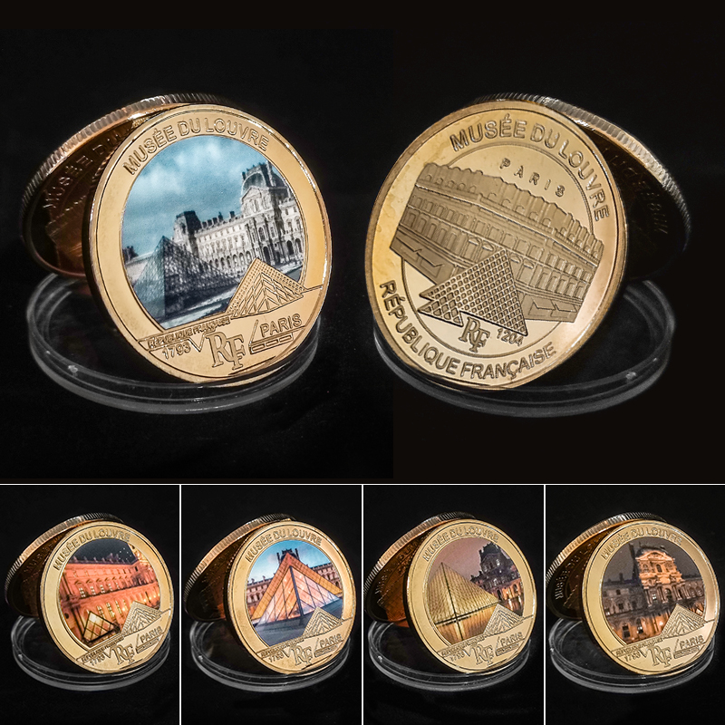 Louvre Museum Gold Foil Commem - Art Craft Museum 评论和价格