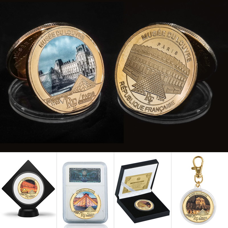 Louvre Museum Gold Foil Commem - Art Craft Museum 评论和价格