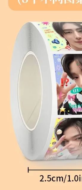 500Pcs ENHYPENS Polaroid & ID  - Washi Tape Rolls 评论和价格