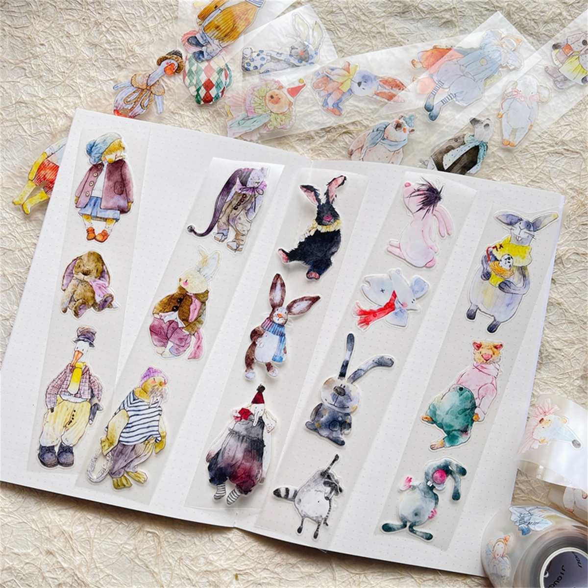 DingDing Studio Vintage Lovely - Washi Tape Rolls 评论和价格