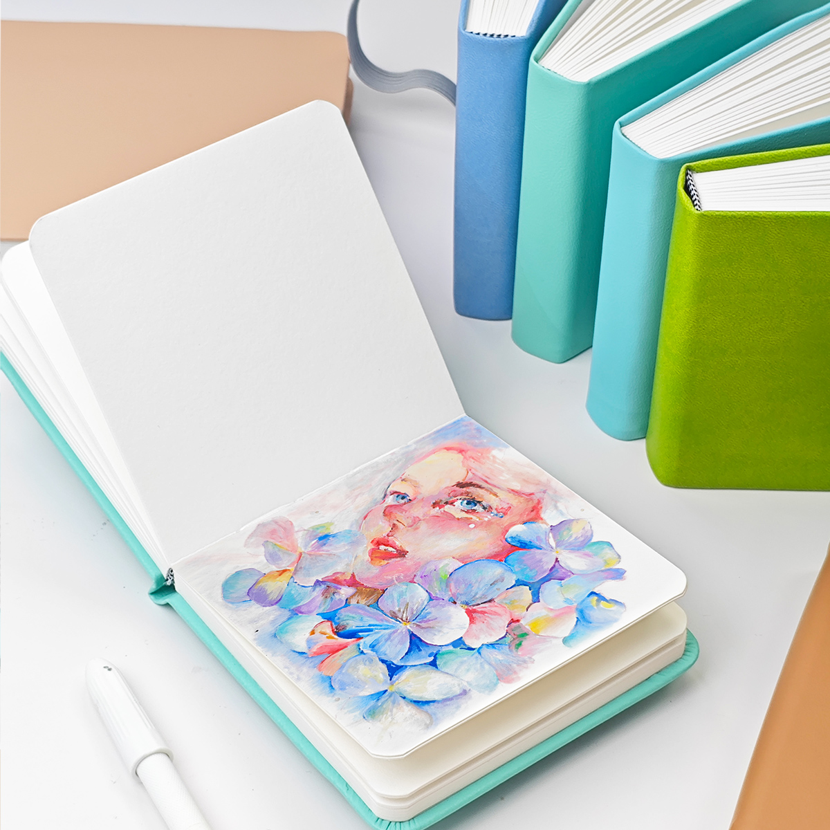 Cotton Watercolor Book/paper 3 - Illustration Marker Set 评论和价格