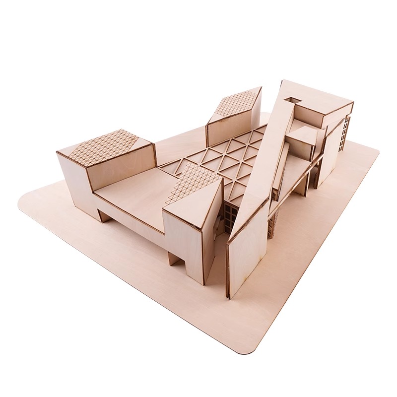 1:100 1:200 Scale DIY Miniatur - Art Craft Museum 评论和价格