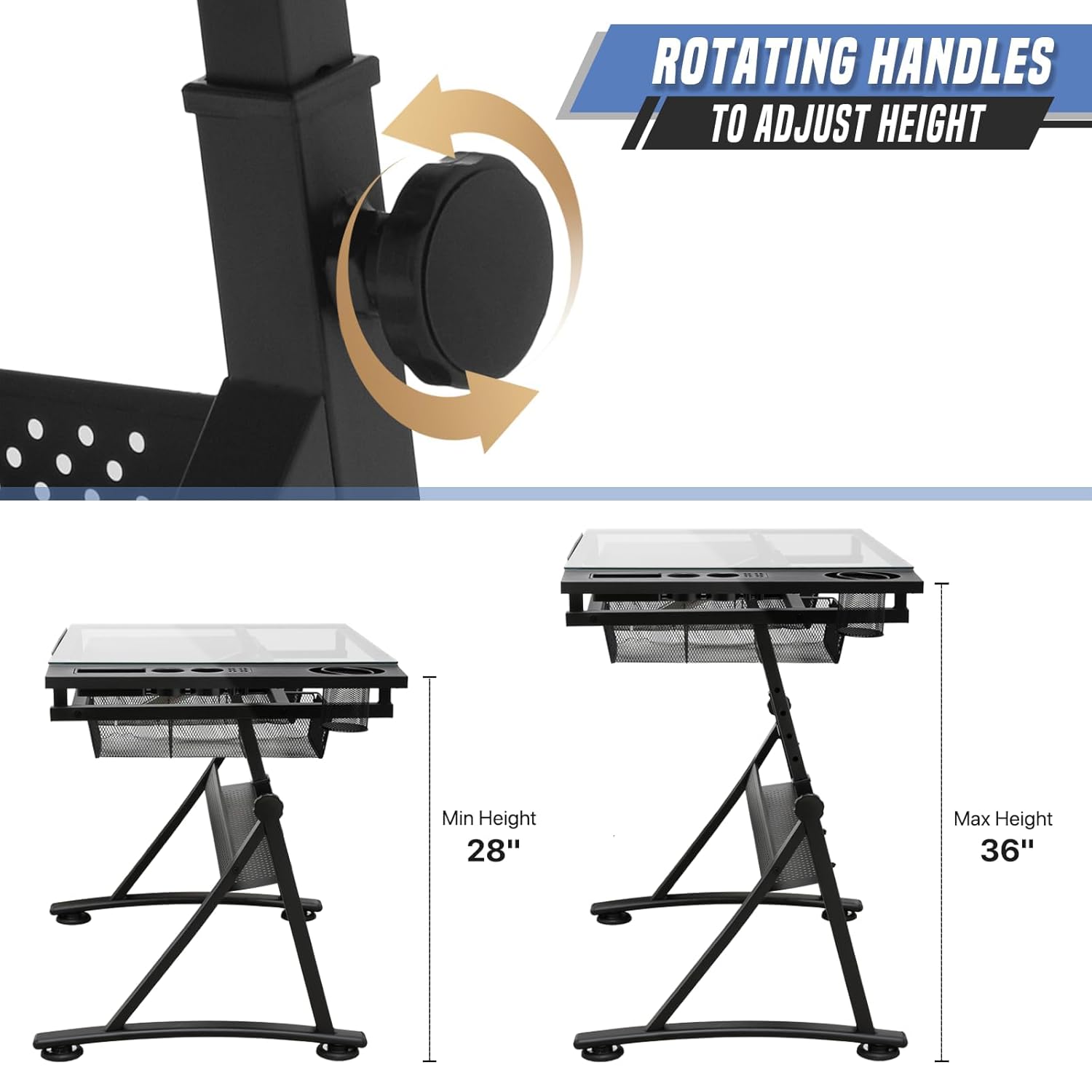 Drafting Table with Height Adj - Art & Craft Paper Ideas 评论和价格