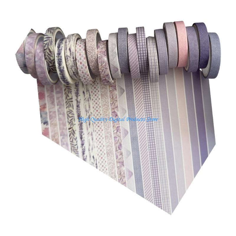 U2JE 20 Roll Paper Tape Retro  - Washi Tape Rolls 评论和价格