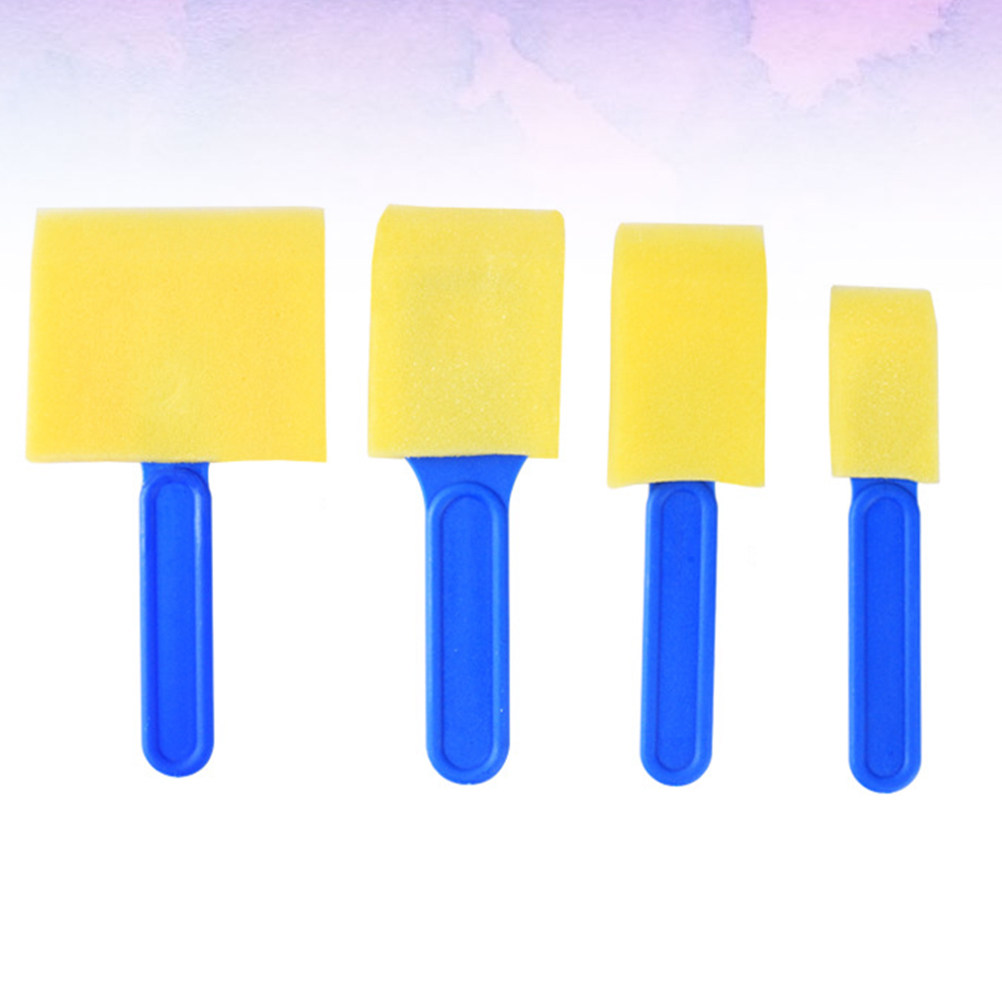 12Pcs Graffiti Sponge Brush Se - Art Craft For Preschoolers 评论和价格