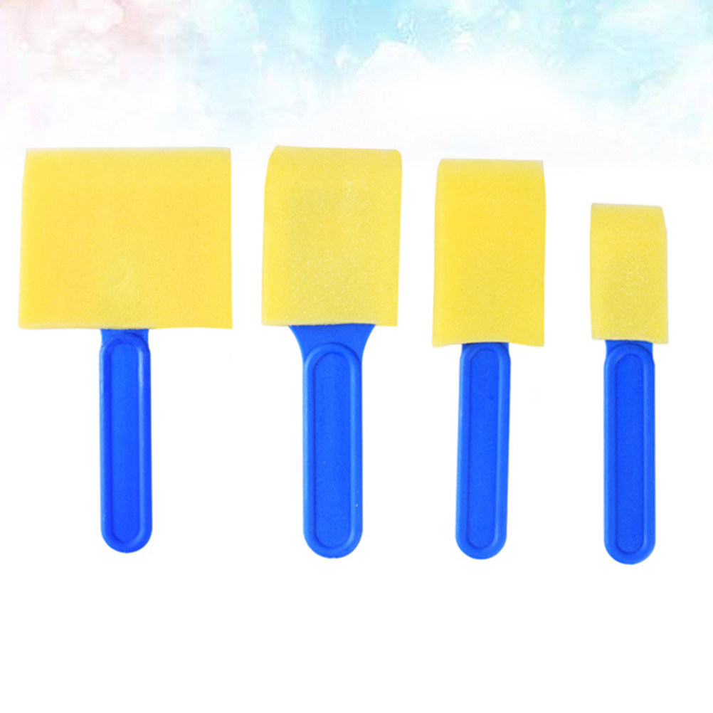 12Pcs Graffiti Sponge Brush Se - Art Craft For Preschoolers 评论和价格