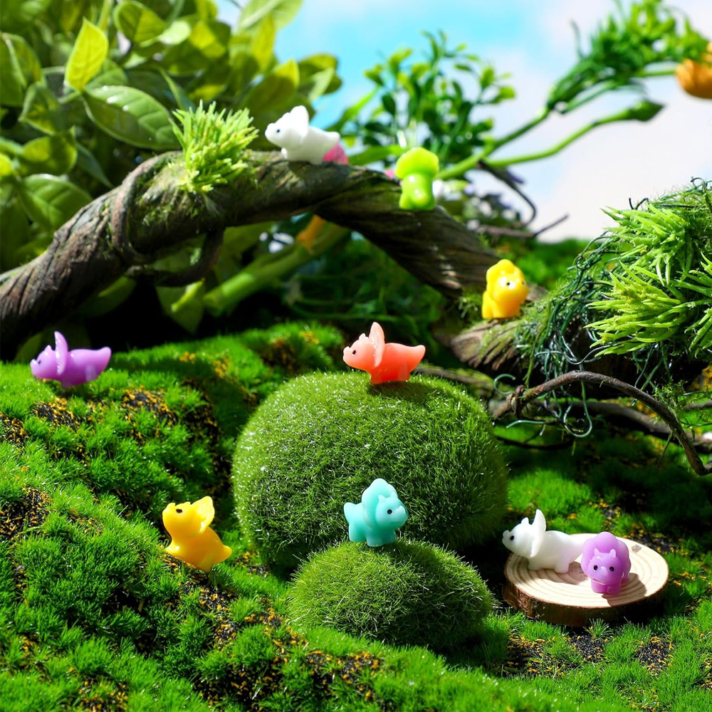 6/12pcs Mixed Color Mini Resin - Dinosaur And Craft 评论和价格