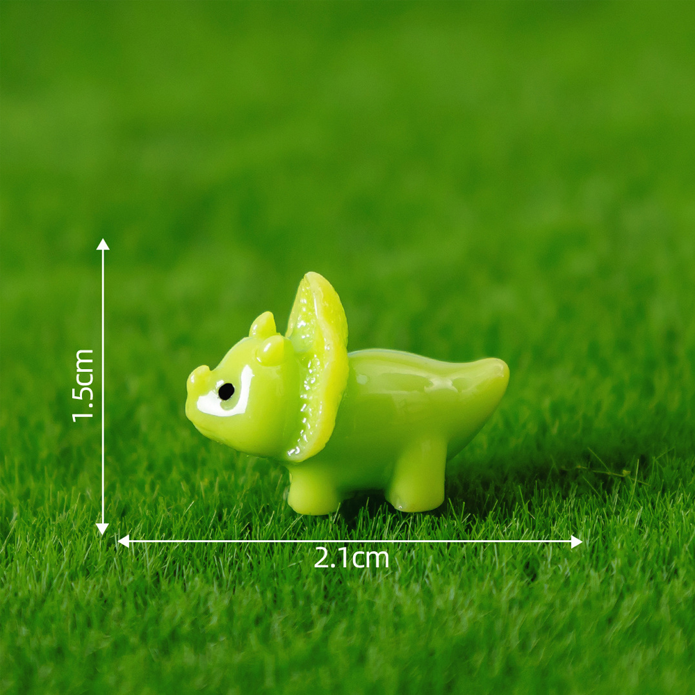 6/12pcs Mixed Color Mini Resin - Dinosaur And Craft 评论和价格